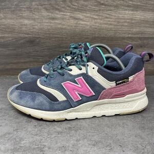 New Balance 997H Shoes Womens Size 9 Blue Pink Suede Sneakers